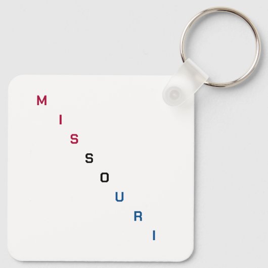 Porte-clés Porte - clé du Missouri (Dos)
