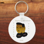 Porte-clés Porte - clé du Mois de l'histoire des Noirs (Recto)