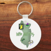 Porte-clés Porte - clé du New Jersey (Recto)