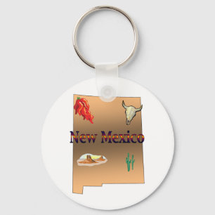 Porte-clés Porte - clé du Nouveau Mexique