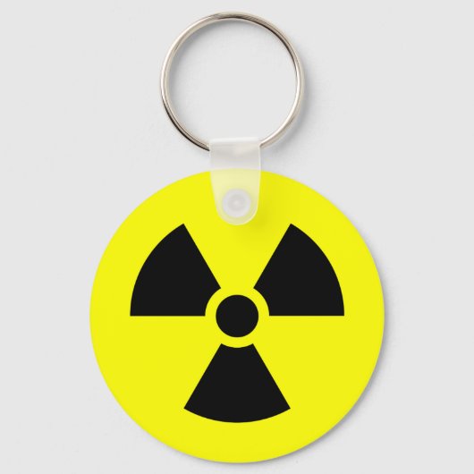 Porte-clés Porte - clé du panneau de radiation (Recto)