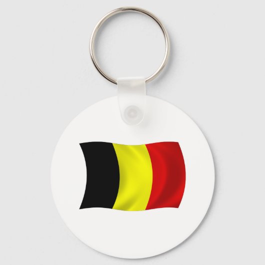 Porte-clés Porte - clé du pavillon de Belgique (Recto)