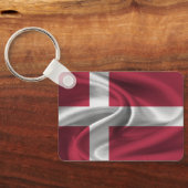 Porte-clés Porte - clé du pavillon du Danemark (Verso)