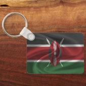 Porte-clés Porte - clé du pavillon du Kenya (Verso)
