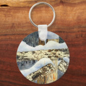 Porte-clés Porte - clé du paysage d'hiver (Recto)