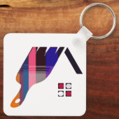 Porte-clés Porte - clé du peintre de la maison (Verso)