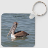 Porte-clés porte - clé du Pélican Brown (Dos)