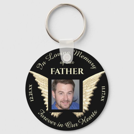 Porte-clés Porte - clé du Père Photo (Recto)