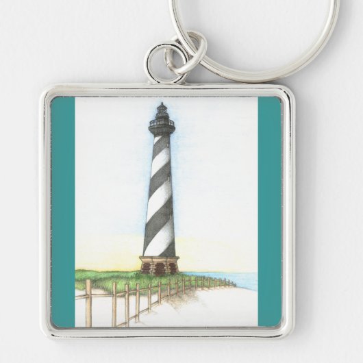 Porte-clés Porte - clé du phare de Cape Hatteras (Devant)