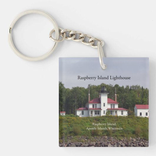 Porte-clés Porte - clé du phare de Raspberry Island (Devant)
