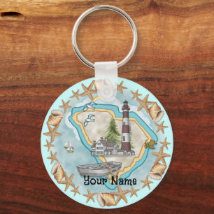 Porte-clés Porte - clé du phare de South Carolina Shells
