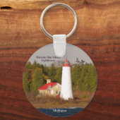 Porte-clés Porte - clé du phare de Thunder Bay Island (Recto)
