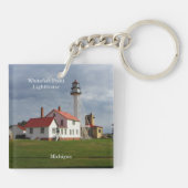 Porte-clés Porte - clé du phare de Whitefish Point (Dos)
