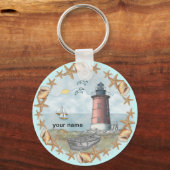 Porte-clés Porte - clé du phare Delaware Shells (Recto)