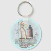 Porte-clés Porte - clé du phare du Delaware (Recto)