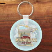 Porte-clés Porte - clé du phare du Minnesota (Recto)