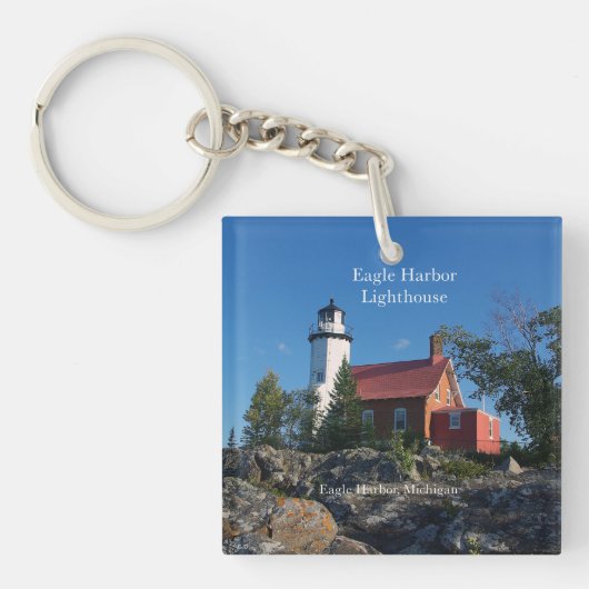 Porte-clés Porte - clé du phare Eagle Harbour (Devant)