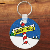 Porte-clés Porte - clé du pôle Nord (Recto)