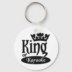Porte-clés Porte - clé du roi de Karaoké