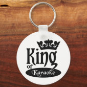 Porte-clés Porte - clé du roi de Karaoké (Recto)