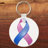 Porte-clés Porte - clé du ruban de sensibilisation aux erreur (Recto)