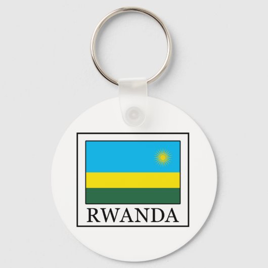 Porte-clés Porte - clé du Rwanda (Recto)