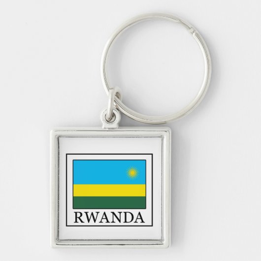 Porte-clés Porte - clé du Rwanda (Devant)