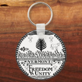 Porte-clés Porte - clé du sceau du Vermont (Recto)