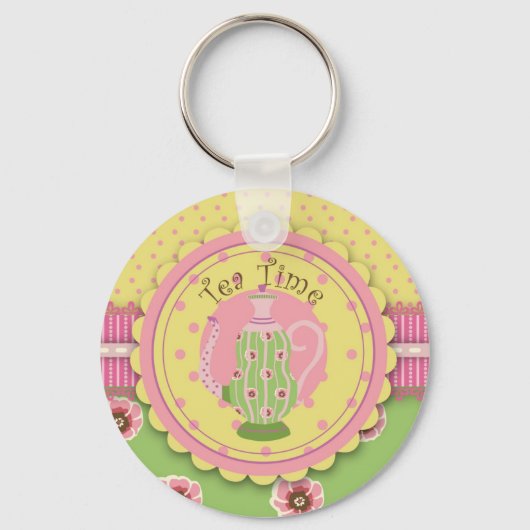 Porte-clés Porte - clé du service de thé (Recto)