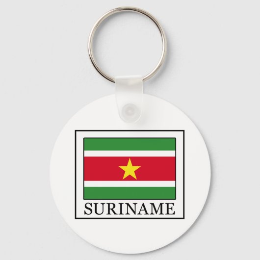 Porte-clés Porte - clé du Suriname (Recto)