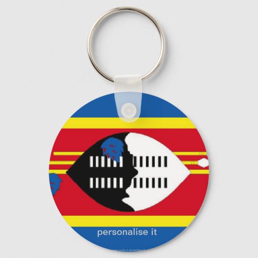 Porte-clés Porte - clé du Swaziland (Recto)