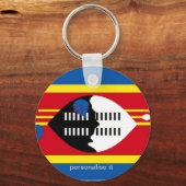 Porte-clés Porte - clé du Swaziland (Recto)