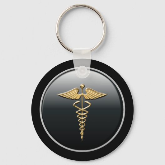Porte-clés Porte - clé du symbole du médecin (Recto)