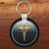 Porte-clés Porte - clé du symbole du médecin (Recto)