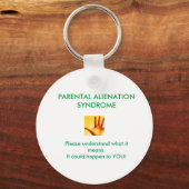 Porte-clés Porte - clé du syndrome d'aliénation parentale (Recto)