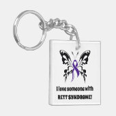 Porte-clés Porte - clé du syndrome de Rett (Devant gauche)