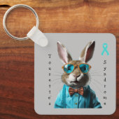 Porte-clés Porte - clé du syndrome de Tourette (Recto)