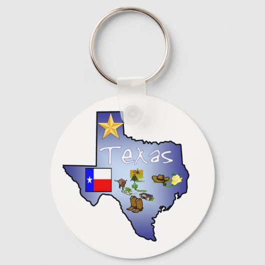 Porte-clés Porte - clé du Texas (Recto)