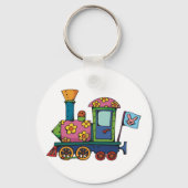 Porte-clés Porte - clé du train de jouets (Recto)