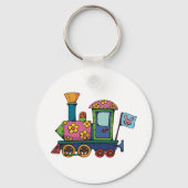 Porte-clés Porte - clé du train de jouets (Verso)