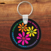 Porte-clés Porte - clé du travailleur social (Recto)