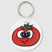 Porte-clés Porte - clé du visage de tomate (Recto)