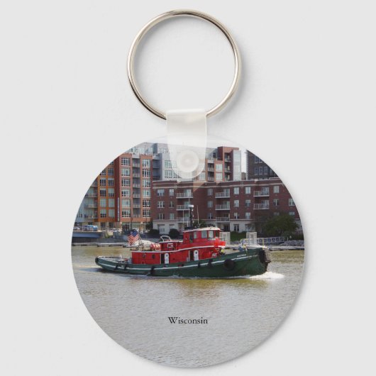 Porte-clés Porte - clé du Wisconsin (Recto)