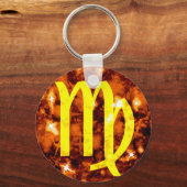 Porte-clés Porte - clé du zodiaque de la vierge (Recto)