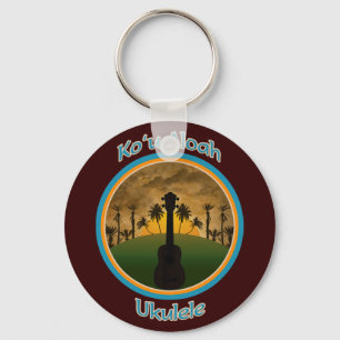 Porte-clés Porte - clé d'ukulélé du ` u Aloah de Ko