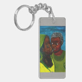 Porte-clés "Porte - clé d'un amour de mère" (Devant gauche)