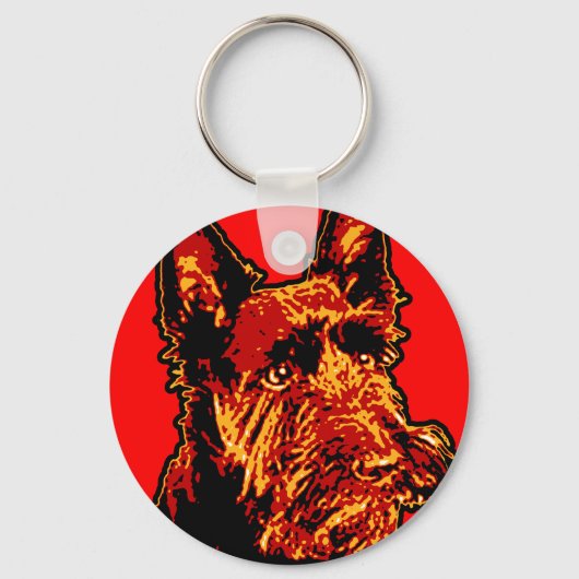 Porte-clés Porte - clé écossais Terrier (Écosse) (Recto)