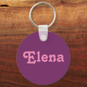 Porte-clés Porte - clé Elena (Recto)