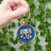 Porte-clés Porte - clé Eléphant KiniArt (Main)
