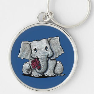 Porte-clés Porte - clé Eléphant KiniArt